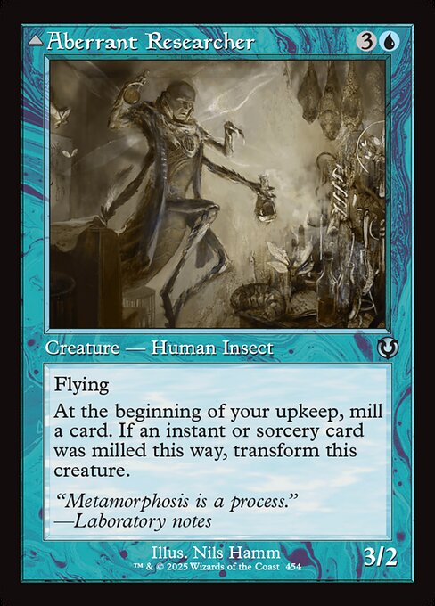 Aberrant Researcher // Perfected Form from Innistrad Remastered