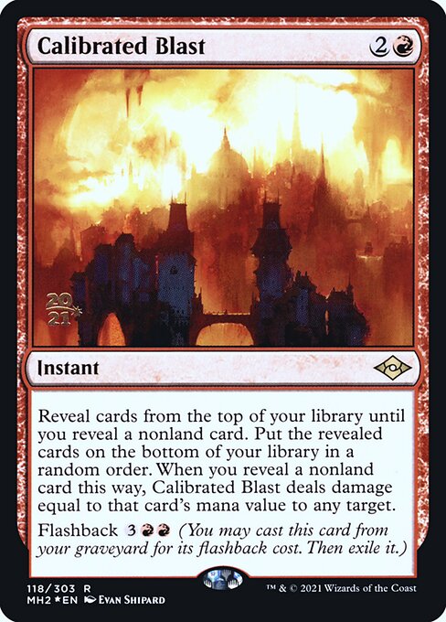 Calibrated Blast from Modern Horizons 2 Promos