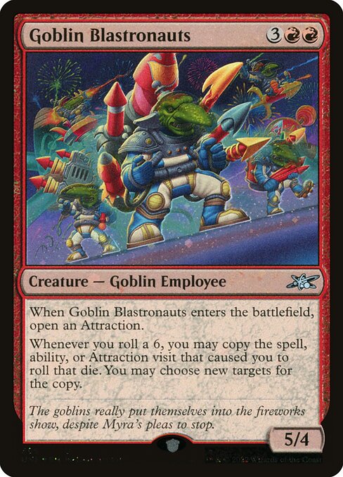 Goblin Blastronauts highlighted card art