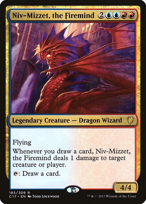 Niv-Mizzet, the Firemind from Commander 2017