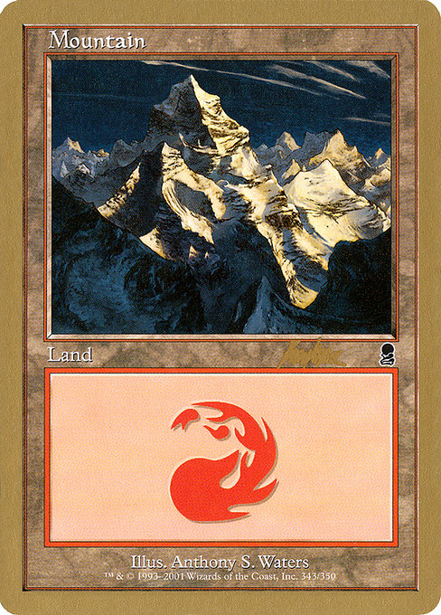 Mountain from World Championship Decks 2002