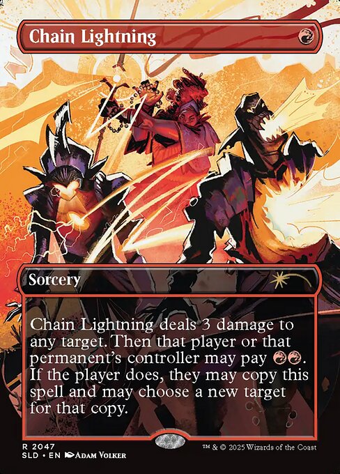 Chain Lightning from Secret Lair Drop