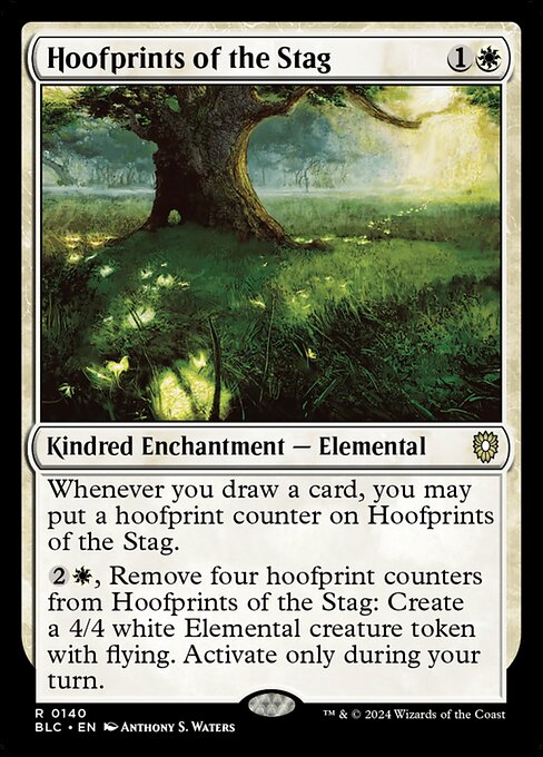 Hoofprints of the Stag highlighted card art