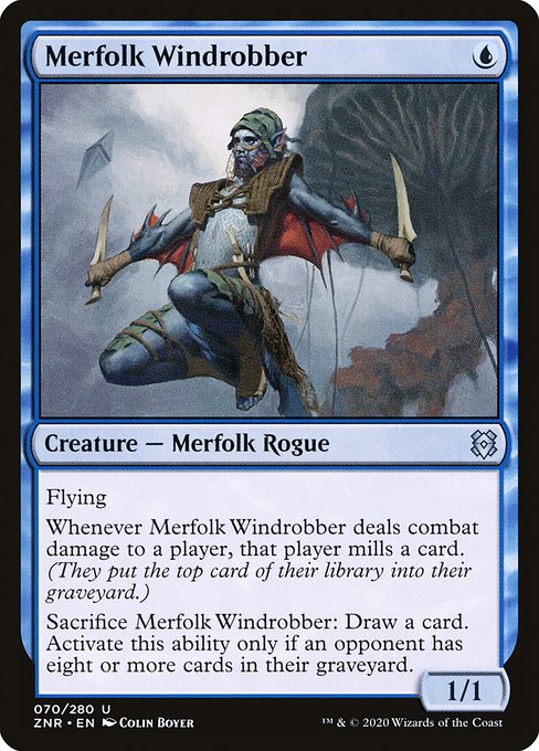 Merfolk Windrobber highlighted card art