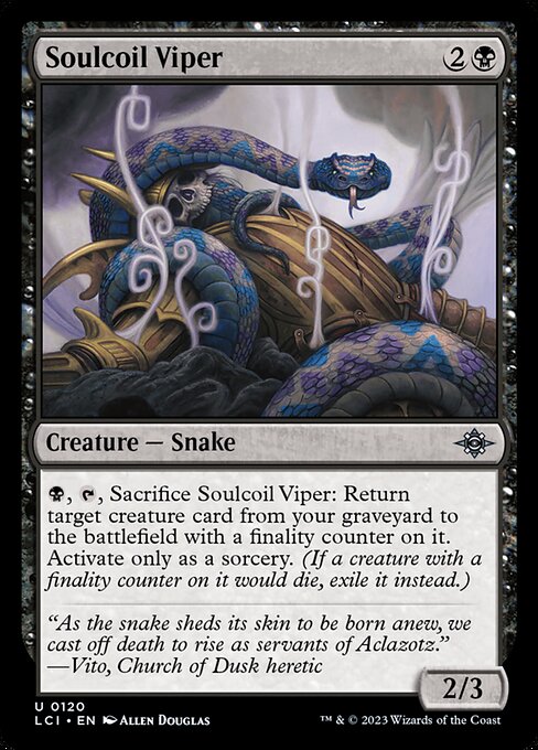 Soulcoil Viper highlighted card art