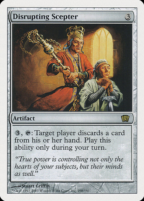 Disrupting Scepter from Eighth Edition