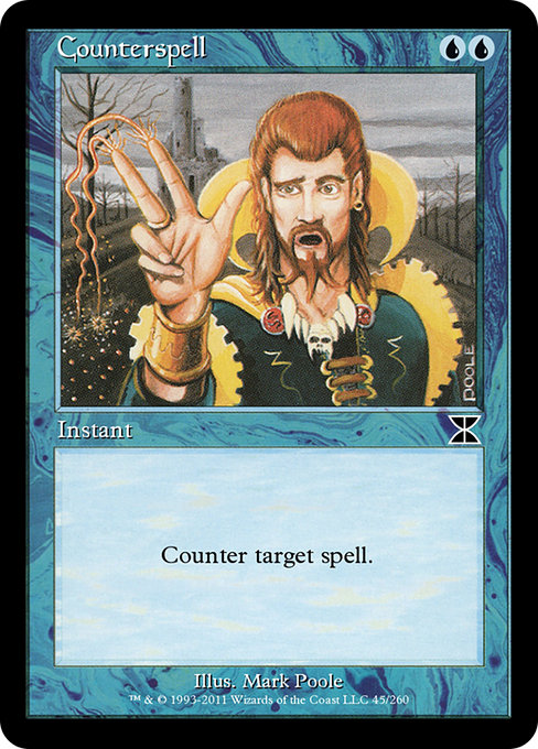 Counterspell from Masters Edition IV