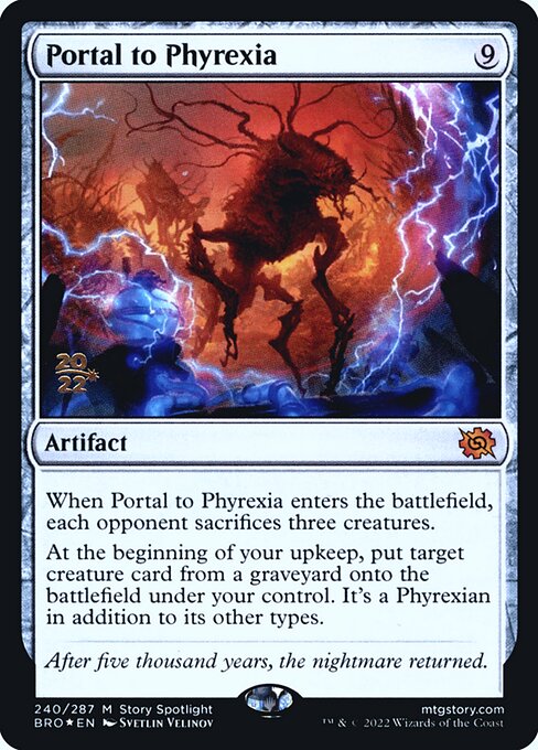 Portal to Phyrexia from The Brothers' War Promos