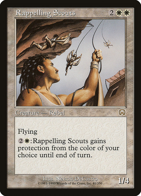 Rappelling Scouts highlighted card art