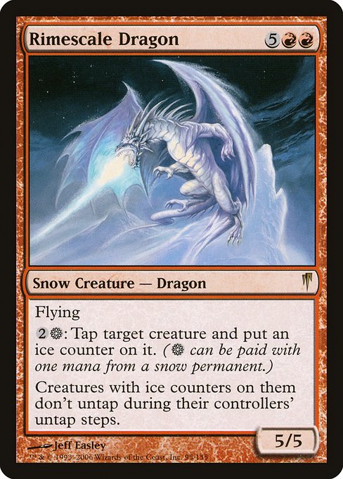Rimescale Dragon highlighted card art