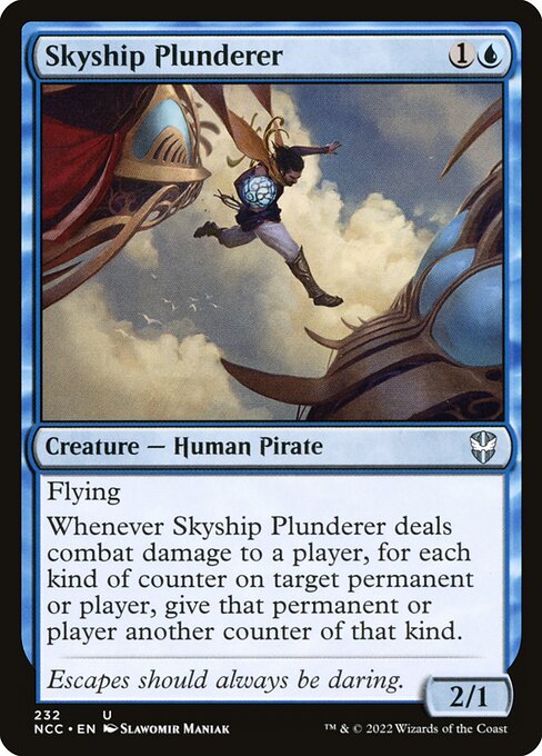 Skyship Plunderer highlighted card art