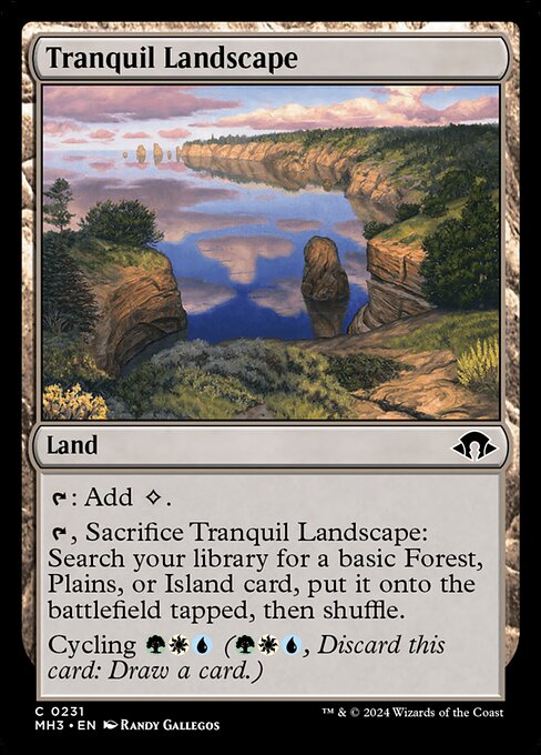 Tranquil Landscape highlighted card art