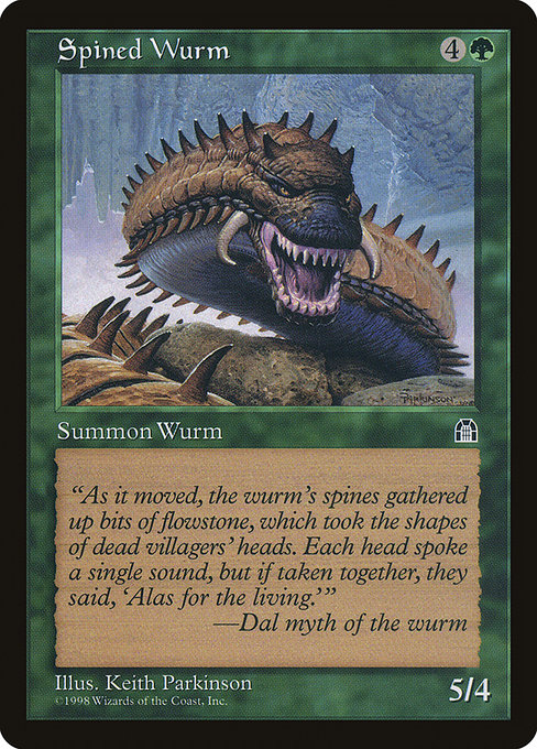 Spined Wurm from Stronghold