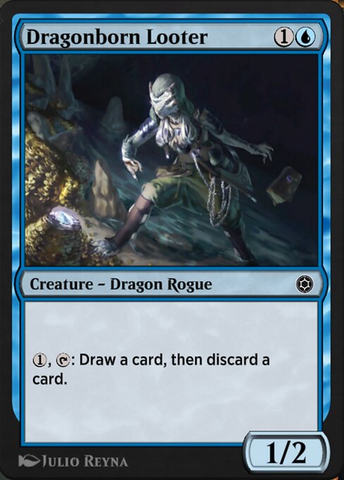 Dragonborn Looter highlighted card art