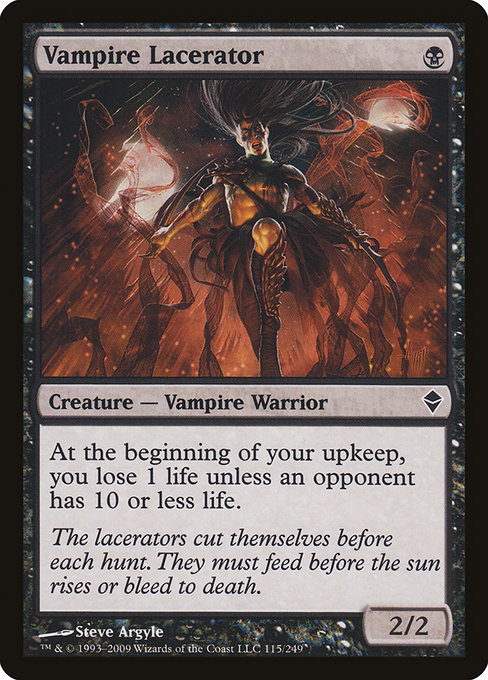 Vampire Lacerator from Zendikar