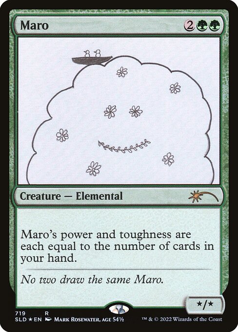 Maro highlighted card art