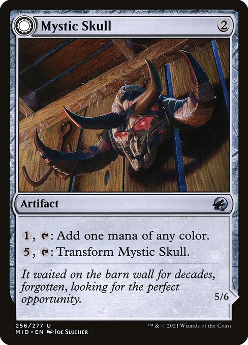 Mystic Skull // Mystic Monstrosity from Innistrad: Midnight Hunt