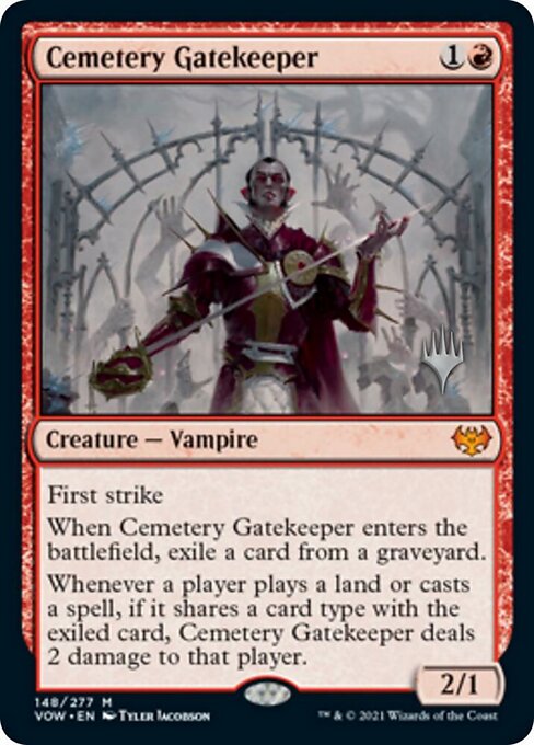 Cemetery Gatekeeper from Innistrad: Crimson Vow Promos