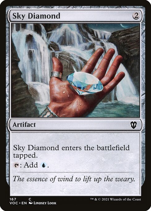 Sky Diamond from Crimson Vow Commander