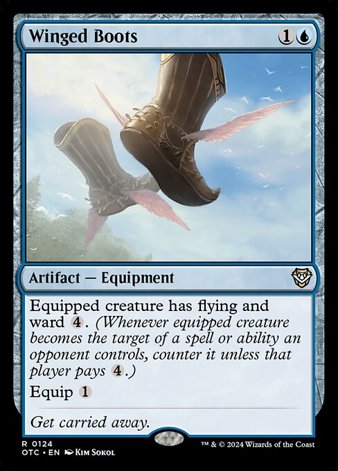 Winged Boots highlighted card art