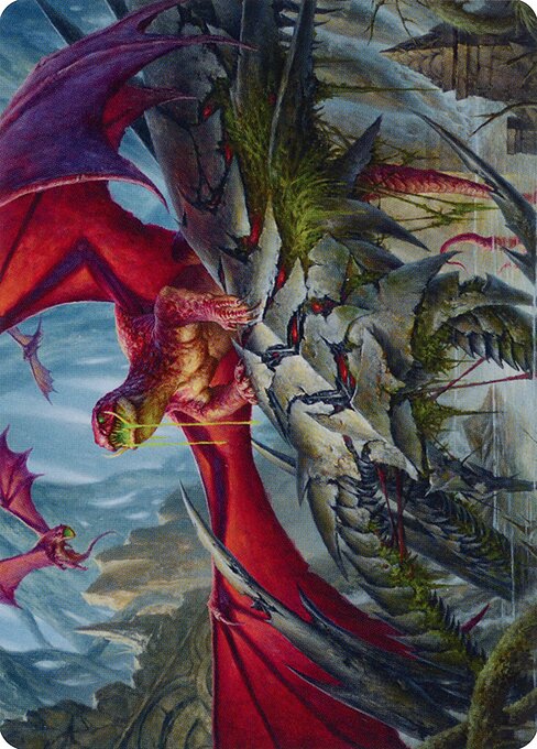 Hoarding Broodlord // Hoarding Broodlord from March of the Machine Art Series