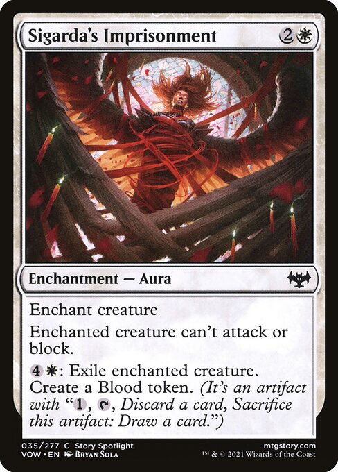 Sigarda's Imprisonment from Innistrad: Crimson Vow