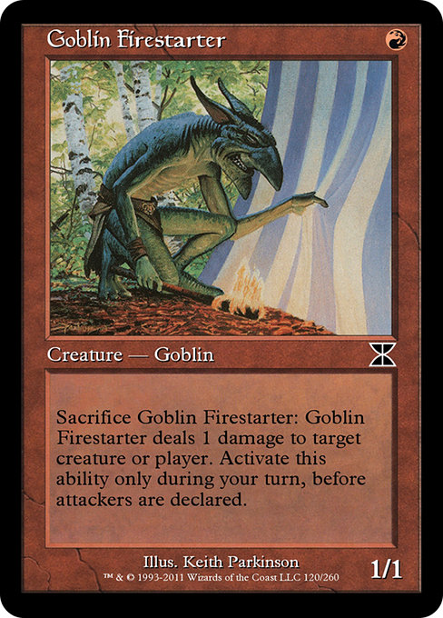 Goblin Firestarter highlighted card art