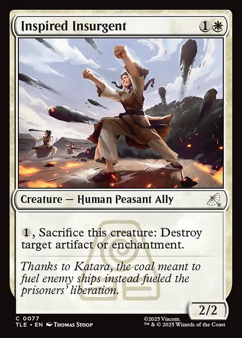 Inspired Insurgent from Avatar: The Last Airbender Eternal