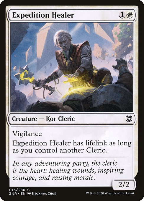 Expedition Healer highlighted card art