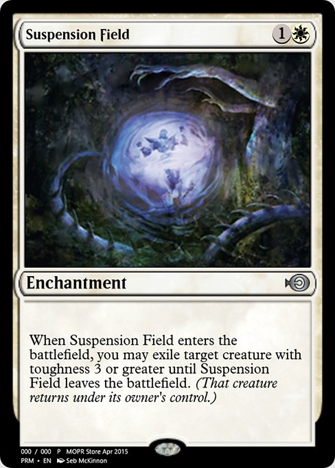 Suspension Field highlighted card art