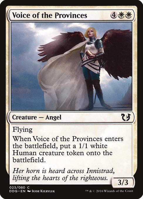 Voice of the Provinces from Duel Decks: Blessed vs. Cursed