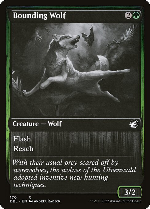 Bounding Wolf from Innistrad: Double Feature