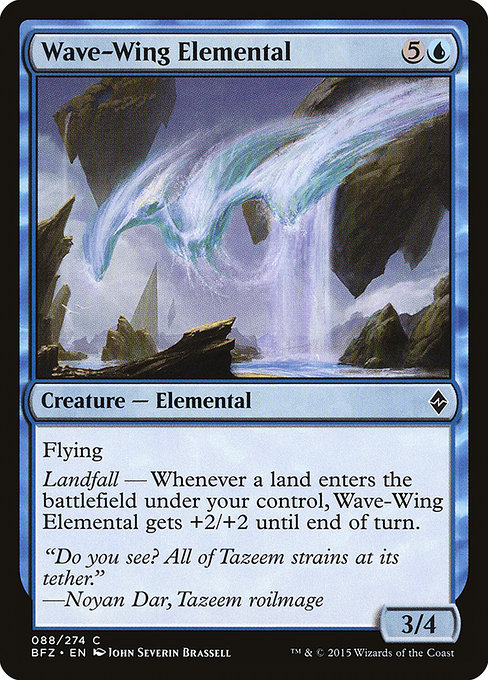 Wave-Wing Elemental from Battle for Zendikar