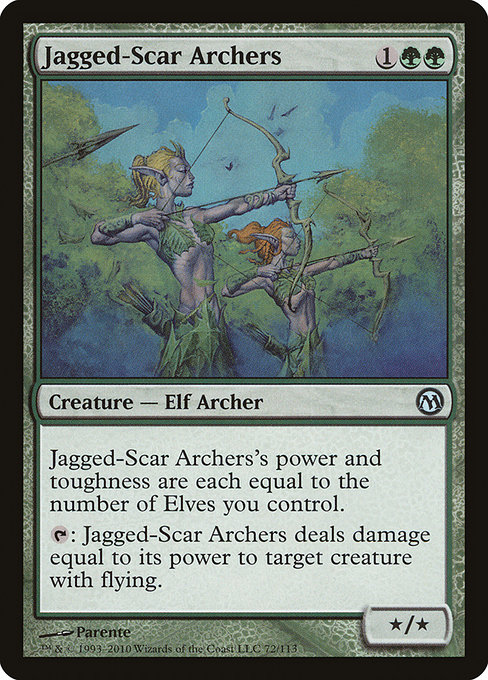 Jagged-Scar Archers from Duels of the Planeswalkers