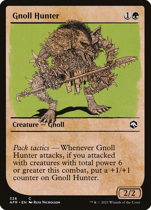 Gnoll Hunter from Adventures in the Forgotten Realms