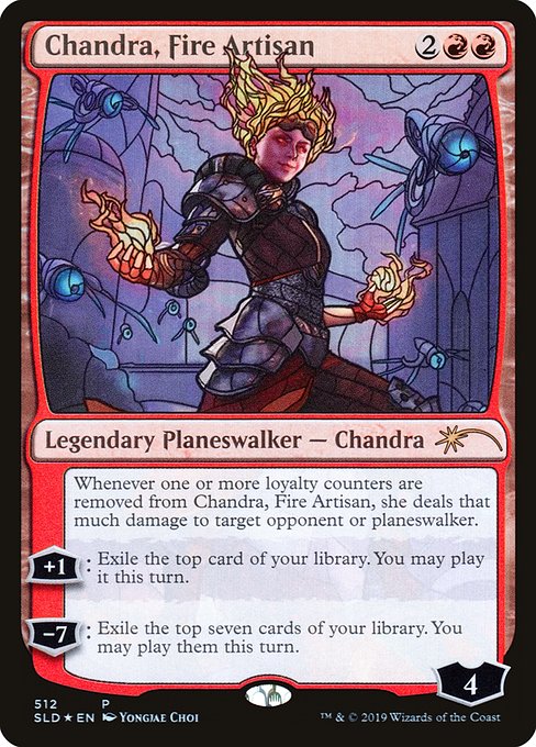 Chandra, Fire Artisan highlighted card art