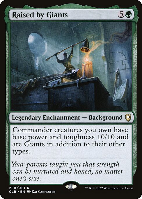 Raised by Giants highlighted card art