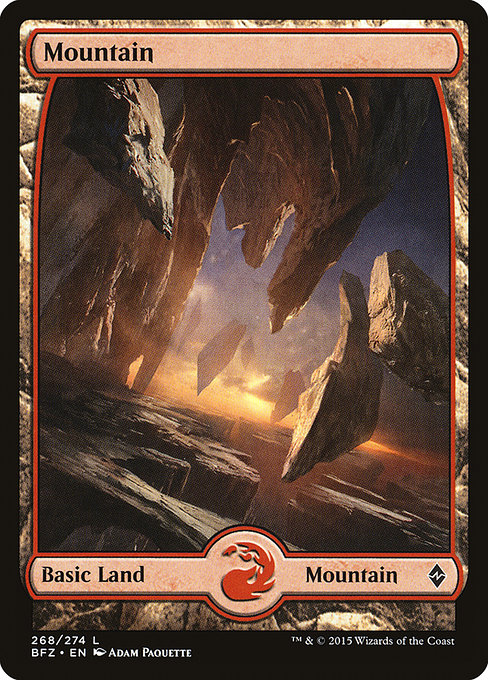 Mountain from Battle for Zendikar