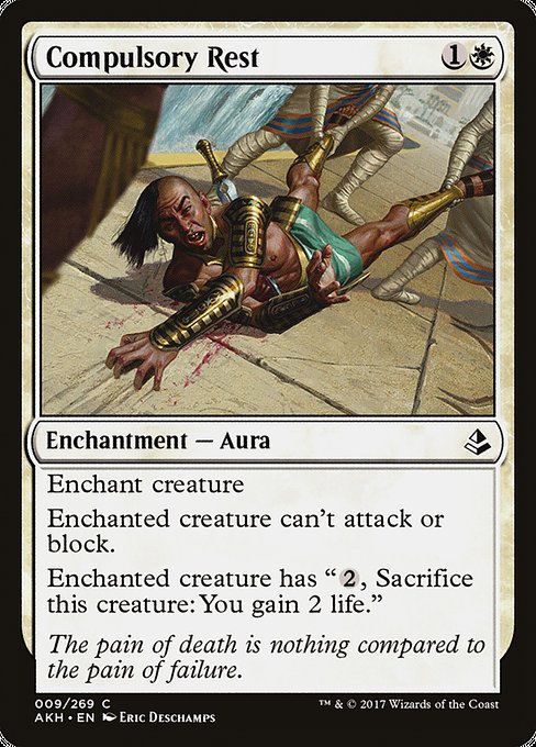 Compulsory Rest from Amonkhet