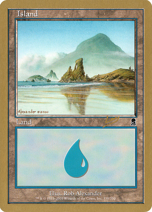 Island from World Championship Decks 2002