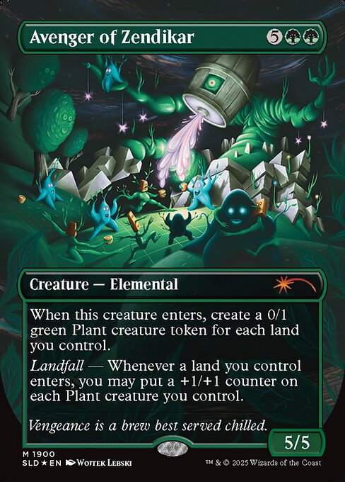 Avenger of Zendikar highlighted card art