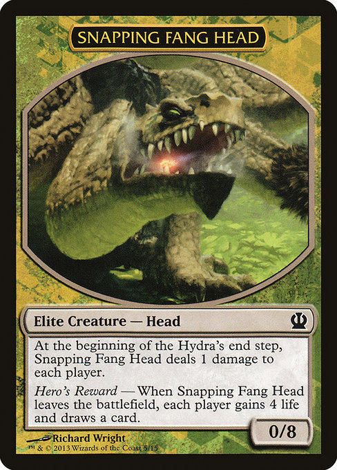 Snapping Fang Head highlighted card art