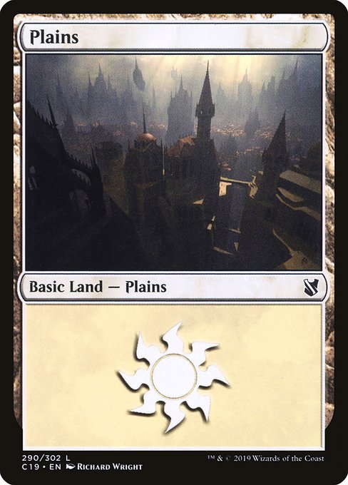 Plains from Commander 2019