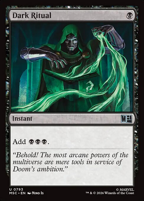Dark Ritual highlighted card art