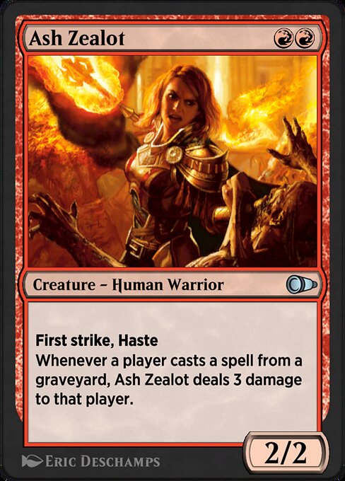 Ash Zealot highlighted card art
