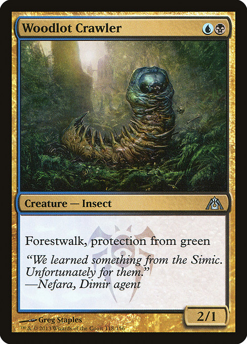 Woodlot Crawler highlighted card art