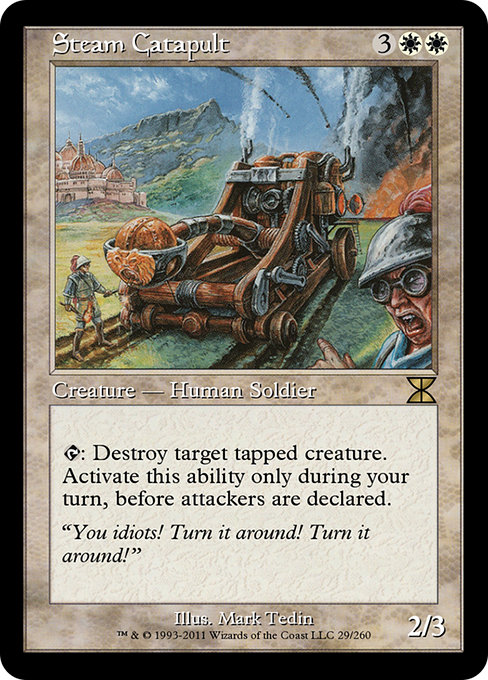 Steam Catapult highlighted card art