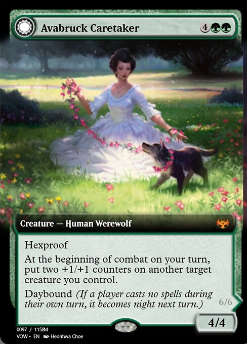Avabruck Caretaker // Hollowhenge Huntmaster from Magic Online Promos
