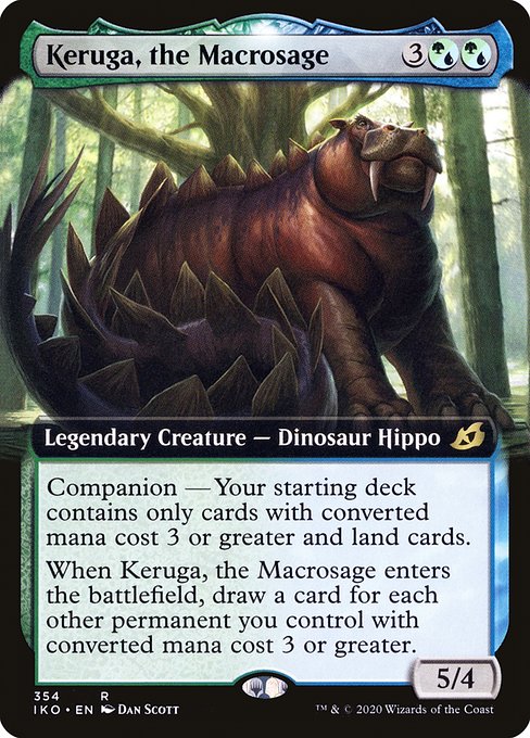 Keruga, the Macrosage from Ikoria: Lair of Behemoths