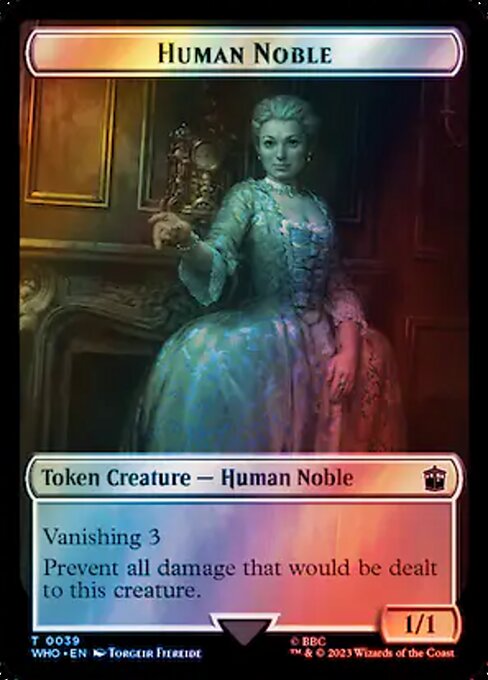 Human Noble highlighted card art